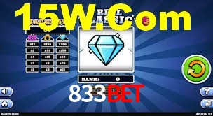Sinta a adrenalina dos jogos de cassino com 833Bet